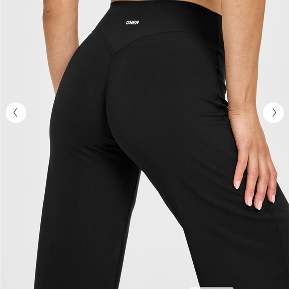 Oner Active Pants - Oner Active Black Straight Leg Pants Medium Long